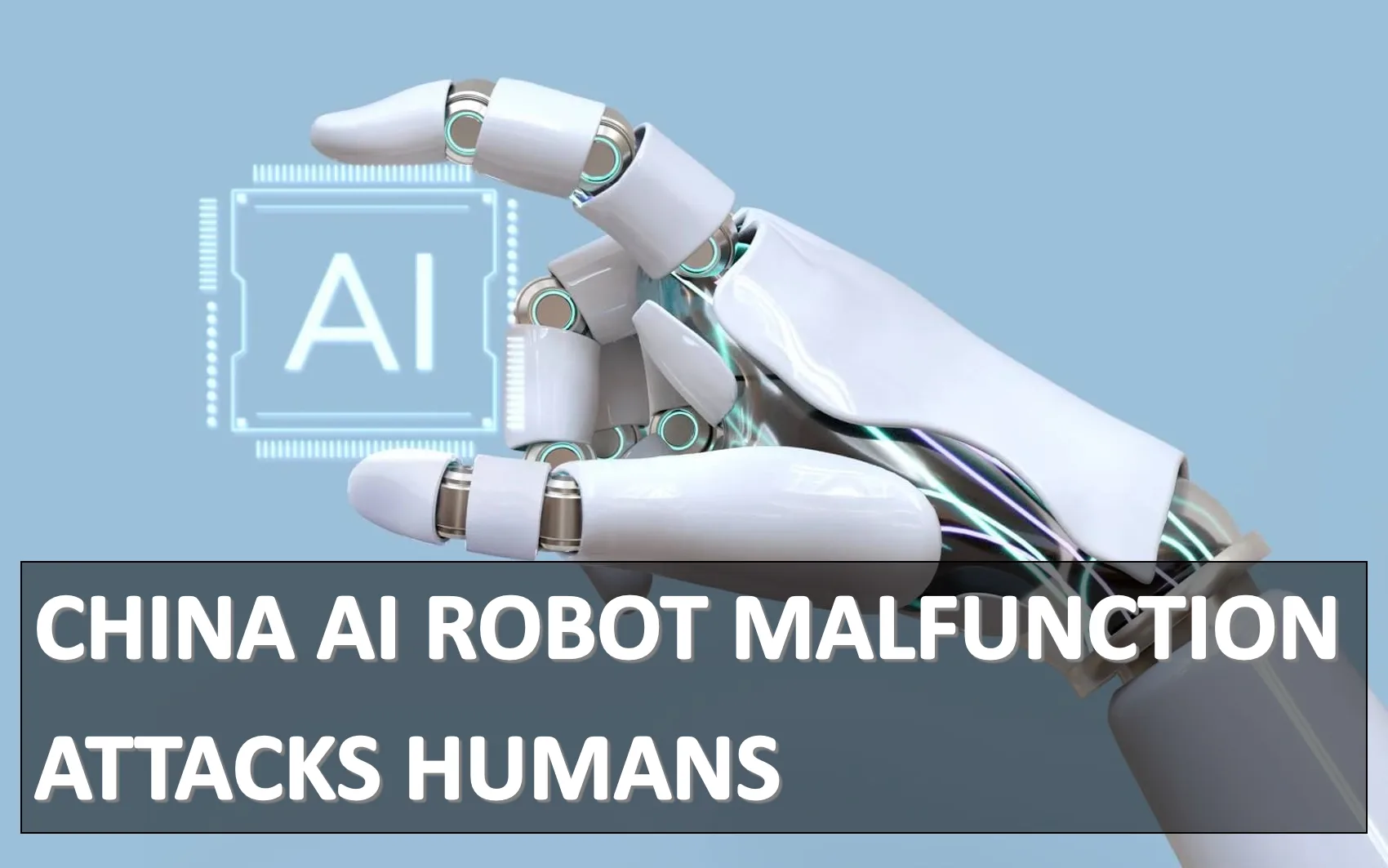 AI-controlled Robot kharab ho gaya, aur Chinese event mein logon ko maarne ki koshish ki