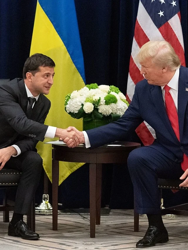 Trump Zelensky in White House